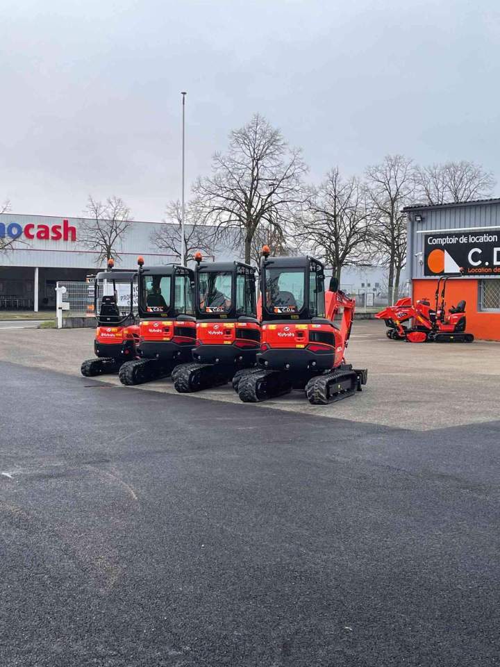 Location matériel de chantier à Bourg-en-Bresse